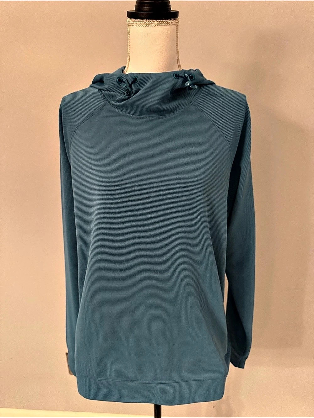 NWOT - LL Bean VentureStretch Ottoman-Rib Hoodie